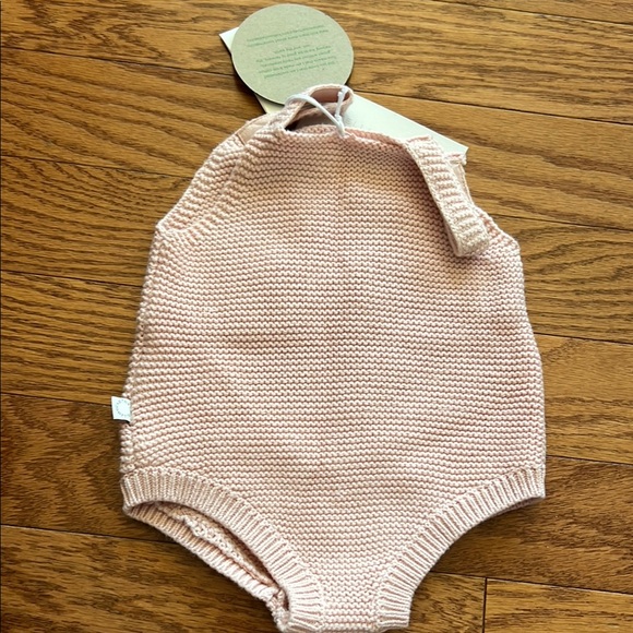 Stella McCartney Kids Pink Mushroom Knit Romper NWT 12mth - Picture 4 of 4